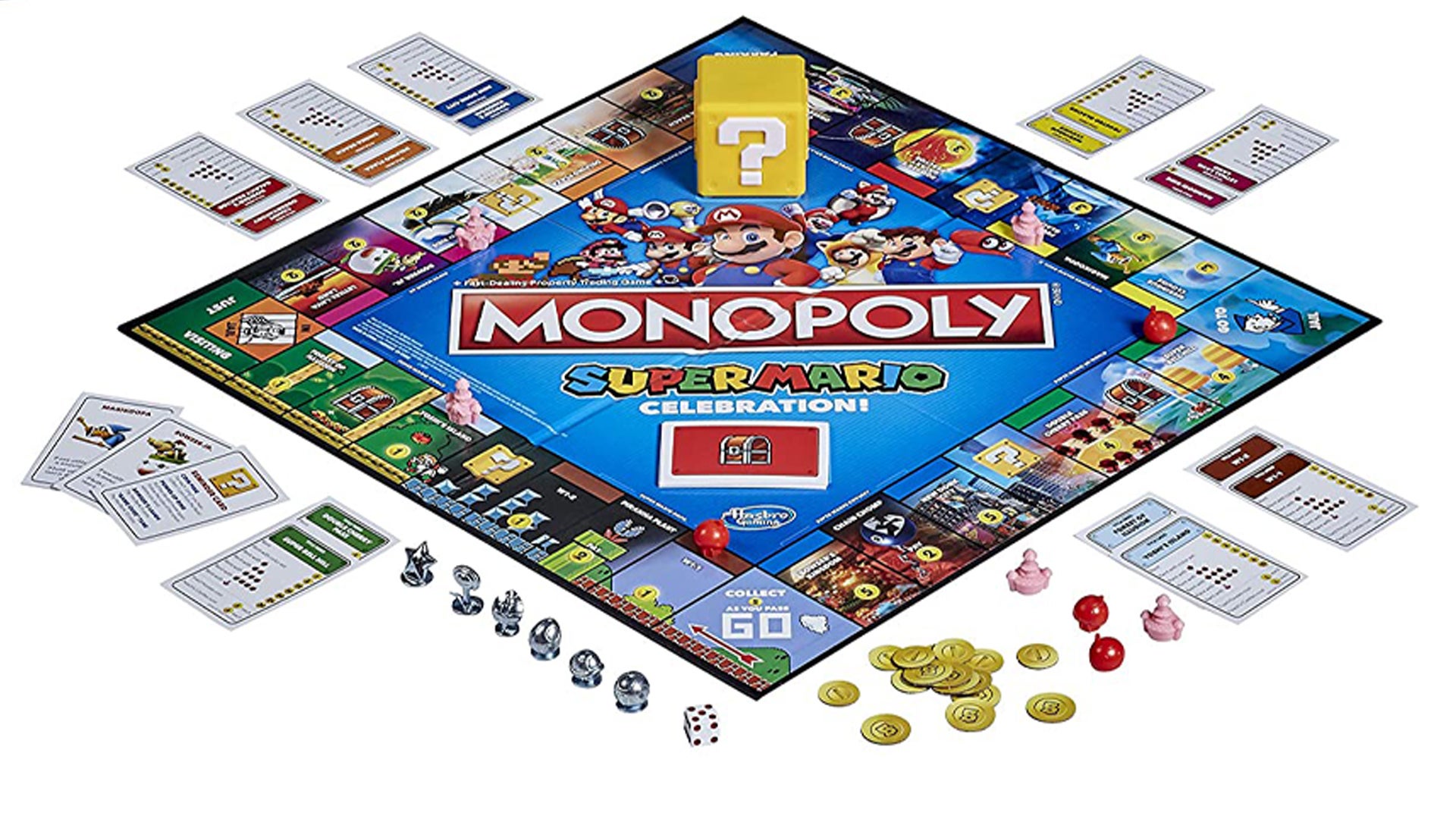 Super Mario Monopoly and Jenga are being released to celebrate the video games’ 35th anniversary